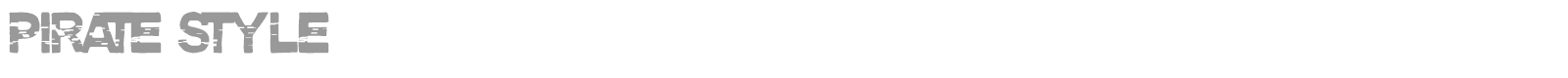 Pirate Style font preview